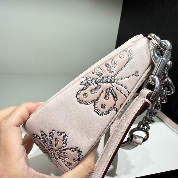 Coach Teri Shoulder Bag With Butterfly Print CCE92 & Gift Receipt Authentic ‼️ - Picture 4 of 12